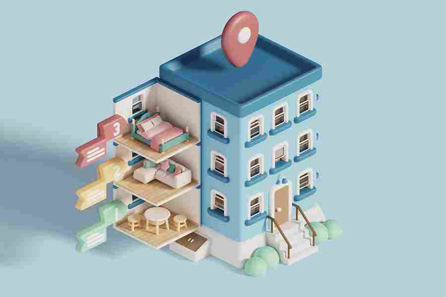 energy efficient apartment features with smart appliances and LED lighting